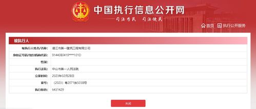 湛江市第一建筑工程新增被執(zhí)行人信息引關(guān)注，舜元工程信息協(xié)同平臺凸顯行業(yè)風(fēng)險(xiǎn)預(yù)警功能
